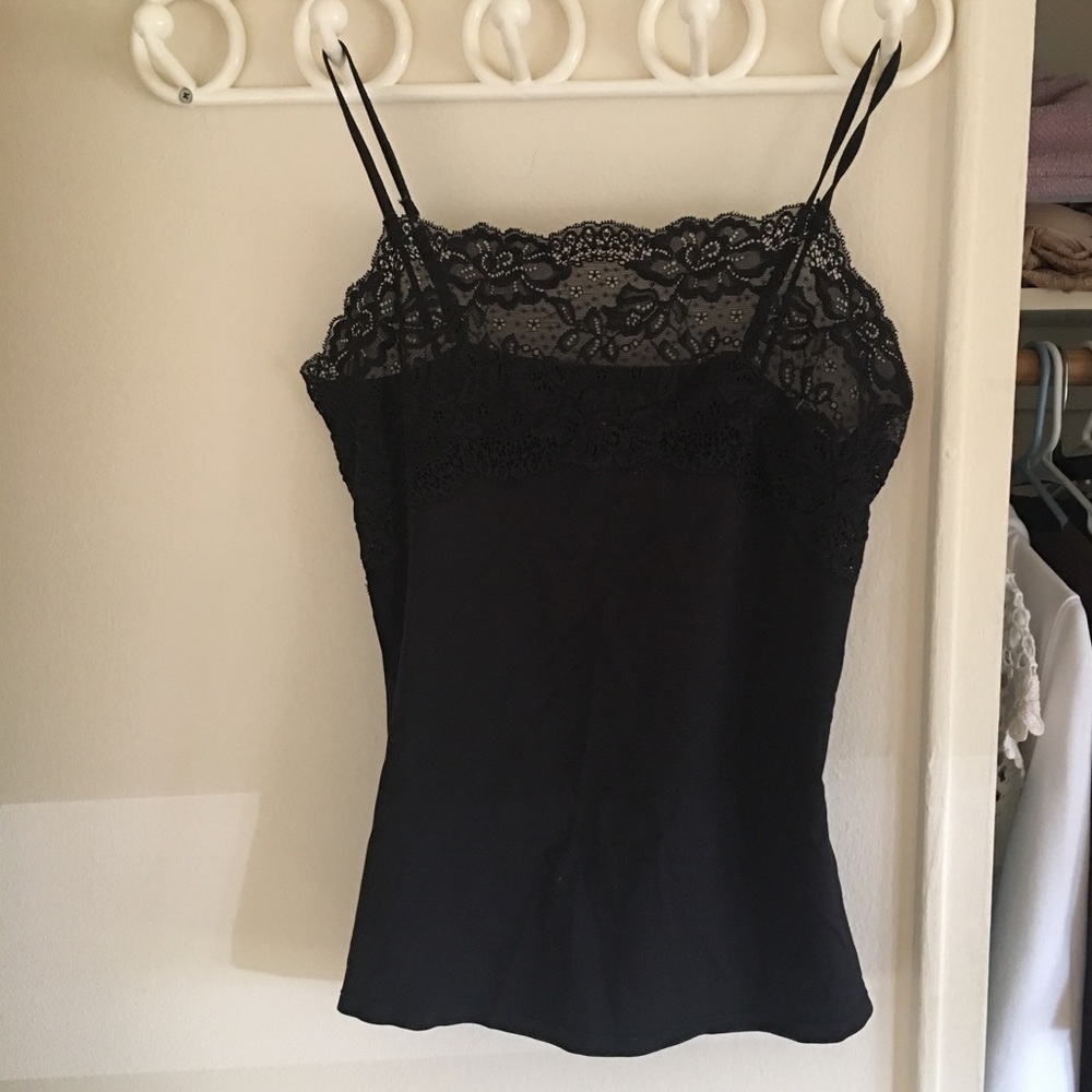Jones NEW YORK Black lace top
